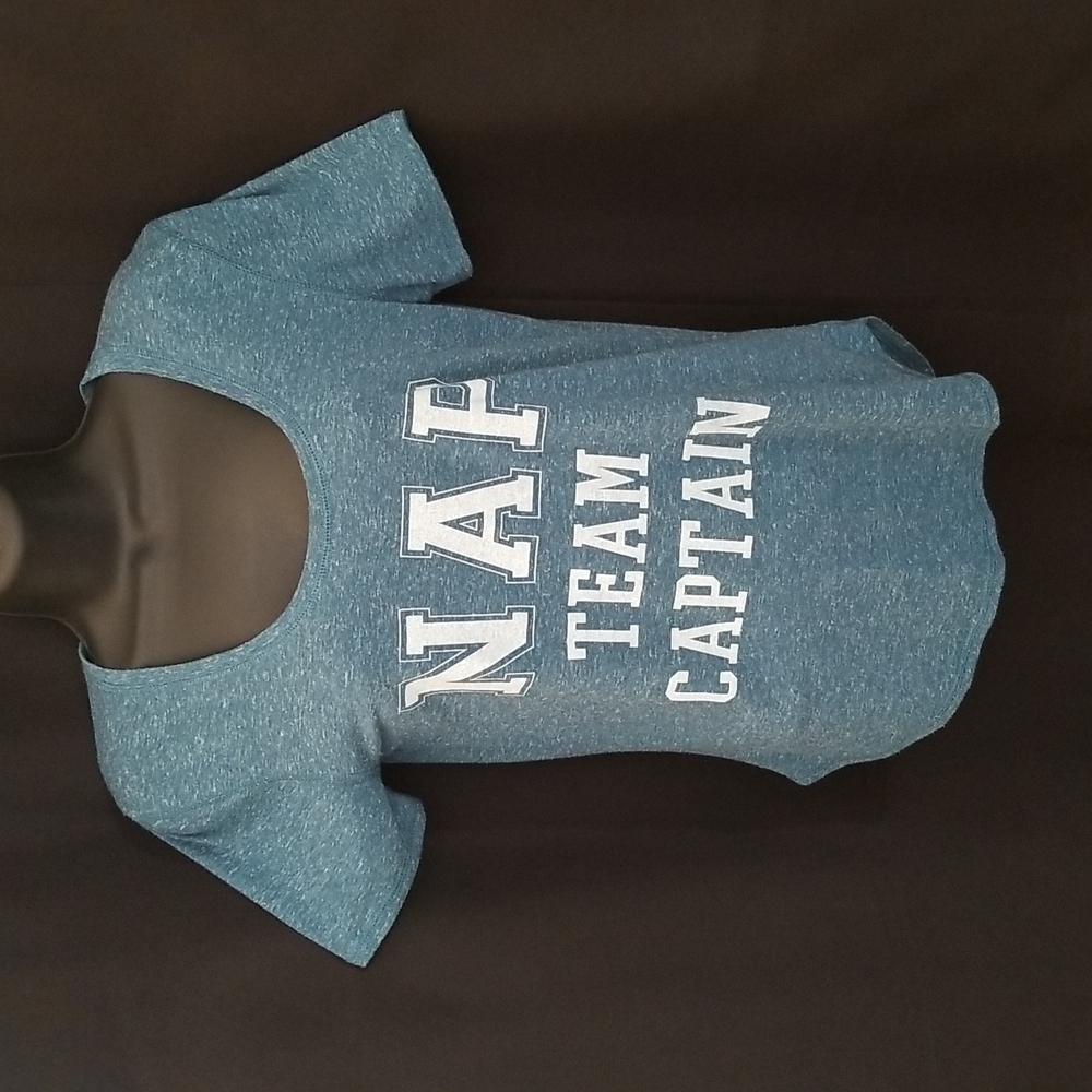 Nap Team Captain Turquoise Fitted T-Shirt